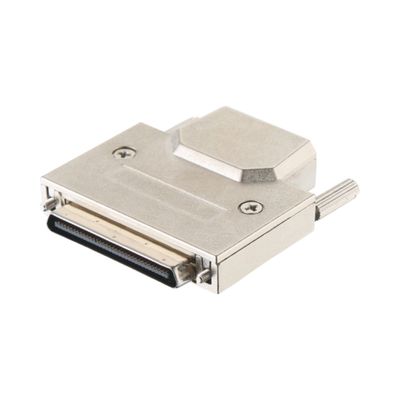 Materiais de concha de liga de zinco 68 pines SCSI conector tipo de solda VHDCI HPCN macho
