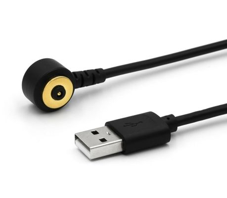 Cable de carregamento de alta corrente 3.0a USB 2 pin Adaptador de carga de energia circular Pogo Pin magnético