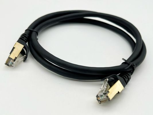 RJ45 SFTP Cable de rede Cat5e Cat6a Cat7 Cat8 UTP Cable em rede de computadores