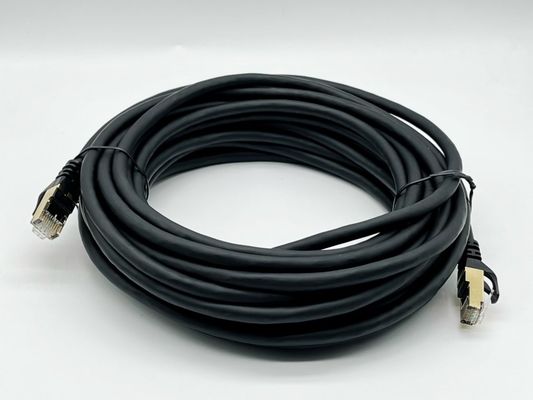 RJ45 SFTP Cable de rede Cat5e Cat6a Cat7 Cat8 UTP Cable em rede de computadores
