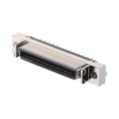 Materiais de concha de liga de zinco 68 pines SCSI conector tipo de solda VHDCI HPCN macho