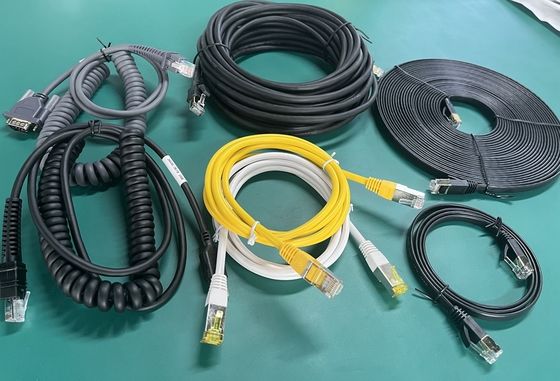 RJ45 SFTP Cable de rede Cat5e Cat6a Cat7 Cat8 UTP Cable em rede de computadores