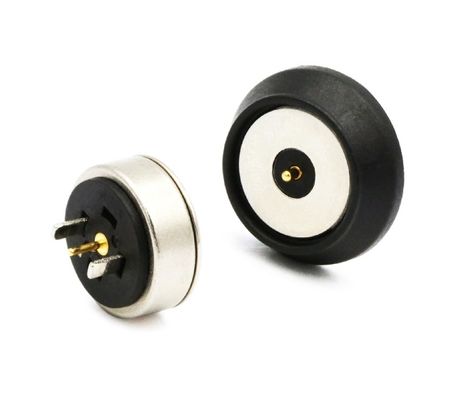 Equipamento de carregamento de energia LED Conexão elétrica com conector magnético Pogo Pin