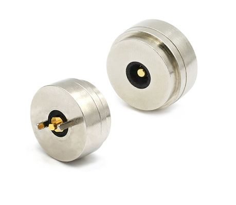 Equipamento de carregamento de energia LED Conexão elétrica com conector magnético Pogo Pin