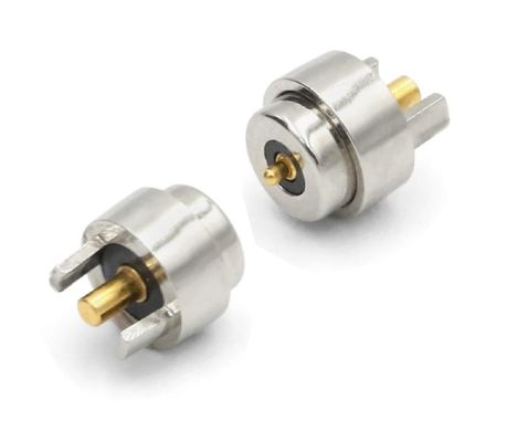 Equipamento de carregamento de energia LED Conexão elétrica com conector magnético Pogo Pin