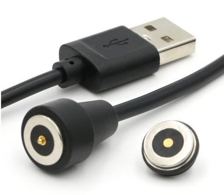 Equipamento de carregamento de energia LED Conexão elétrica com conector magnético Pogo Pin