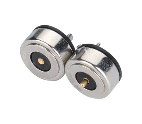 50mohm Max Resistência a Contatos Custom M812 Pogo Pin Conector de Potência Magnética para Durabilidade Duradoura