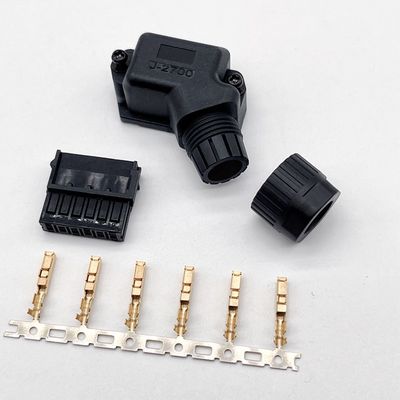 2 pin 3 pin 4 pin 5 pin PCB Conector Conector de potência de servo motor revestido de ouro