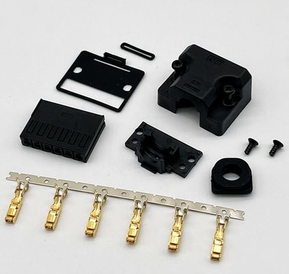 2 pin 3 pin 4 pin 5 pin PCB Conector Conector de potência de servo motor revestido de ouro