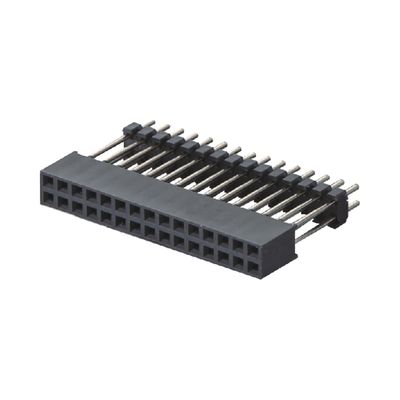 2.0mm Pitch Dual Row 180 Graus Board To Board Connector Conector de cabeçalho de alfinete feminino