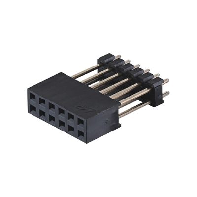 2.0mm Pitch Dual Row 180 Graus Board To Board Connector Conector de cabeçalho de alfinete feminino