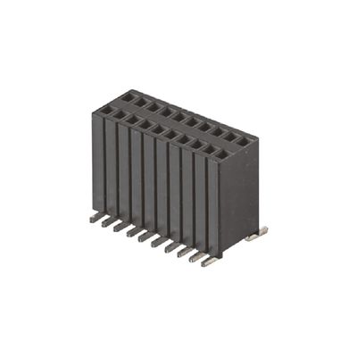 1.27x2.54mm SMD Tipo Board To Board Connector 2x2 2x50pin Conector de cabeçalho de pin feminino