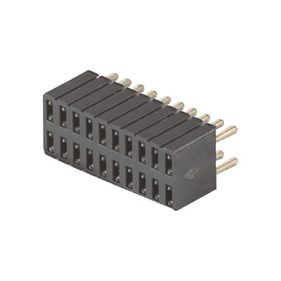 1.27x2.54mm SMD Tipo Board To Board Connector 2x2 2x50pin Conector de cabeçalho de pin feminino