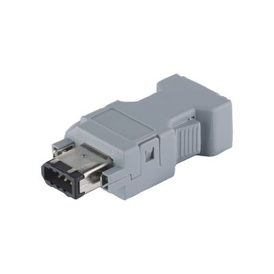 SM-6P Conector de entrada / saída do servidor CN3 masculino IEEE 1394 Conector feminino Tipo de solda