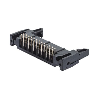 2.54mm Pitch Direct Dip Lock Header Concetor 10 12 20 26 30 34 40 44 50 64 Pin