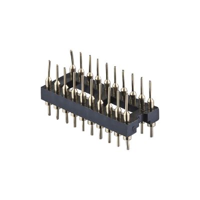 Cabeçalho de pin redondo, tipo SMT PCB H3.0mm 6 pin - 64 pin Socket IC