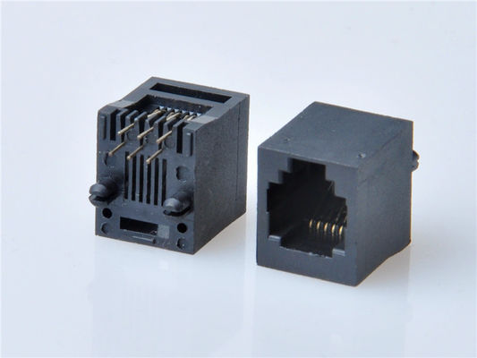 8p8c RJ45 Ethernet Connector 1x1 Portos Feminino RJ45 Jack Sem Magnéticos