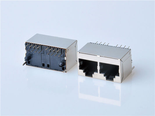 8p8c RJ45 Ethernet Connector 1x1 Portos Feminino RJ45 Jack Sem Magnéticos