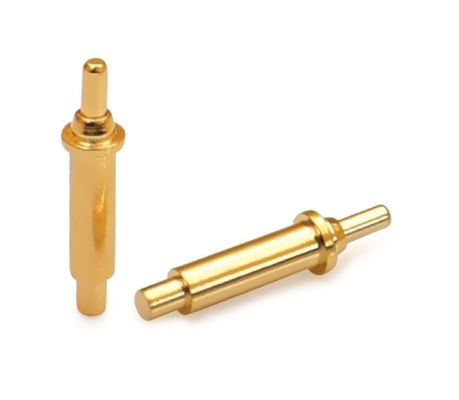 Conector Pogo de 5,08 mm, macho, 8 pines, 4,0 mm, três fileiras, carregado de mola