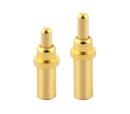 Conector Pogo de 5,08 mm, macho, 8 pines, 4,0 mm, três fileiras, carregado de mola