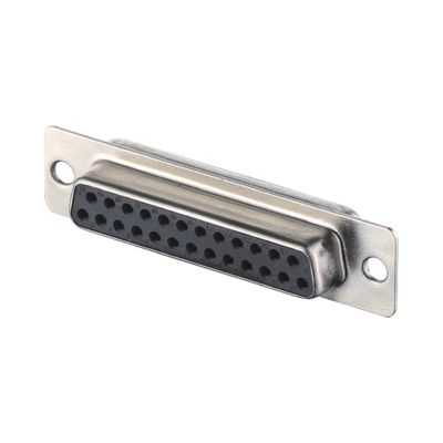 2 - 64 Pin Power D Sub Male Connector 3W3 Preto / Azul Solder Tipo Dip Brass