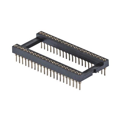 Cabeça feminina mecanizada 2,54 mm H7,0 mm comprimento 10,0 mm conector de PCB de 1-40 pin