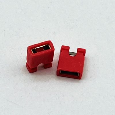 3A-5A 2.54mm Pitch Mini Jumper Altura 6.0mm Vermelho Azul Amarelo Preto com tapa aberta