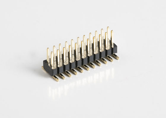 1.27mm Duplo Plástico 2 - 100 Pin Header Connector H2.5mm DIP SMT Tipo PCB