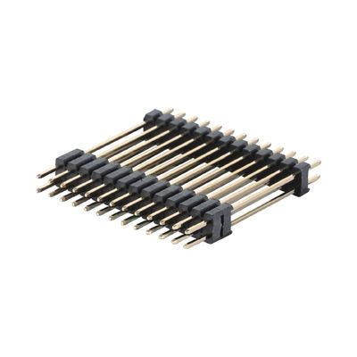 1.27mm Duplo Plástico 2 - 100 Pin Header Connector H2.5mm DIP SMT Tipo PCB