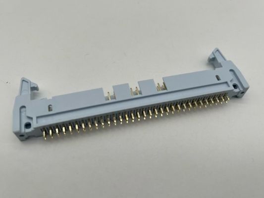 Conector de cabeçalho de fecho de fio para a prancha 2.54mm Pitch Straight 64 Pin IDC Conector masculino