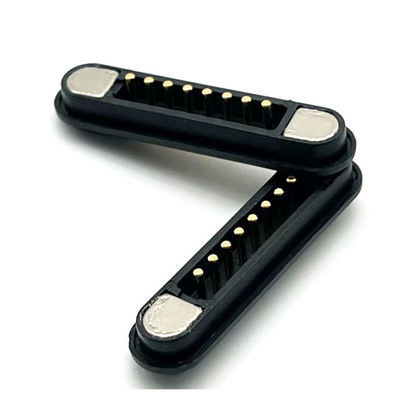 Conector magnético de 8 pinos macho Fêmea Conector Pogo Pin para placa de PCB