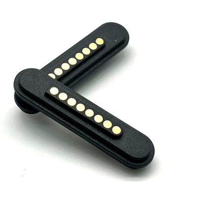 Conector magnético de 8 pinos macho Fêmea Conector Pogo Pin para placa de PCB