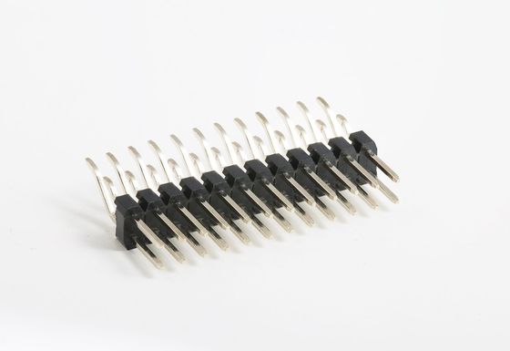 Conector de placa para placa de linha dupla 2.54mm Pitch 2 pin 20 pin 80 pin PCB recto