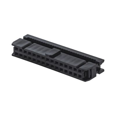 Conectores de fio IDC de ouro preto 6 - 64 pin Fêmea Socket Flat Cable FC Socket
