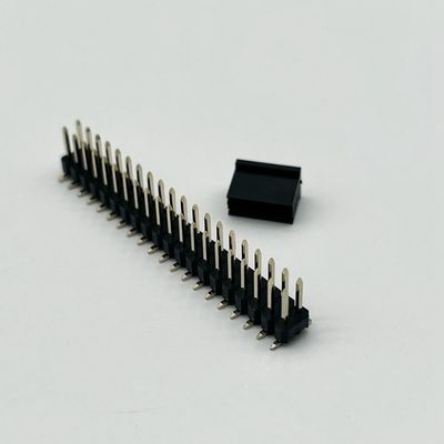 2.54mm Pitch Pin Header Connector 2 Pin - 80 Pin DIP SMT PCB Conector de cabeçalho macho
