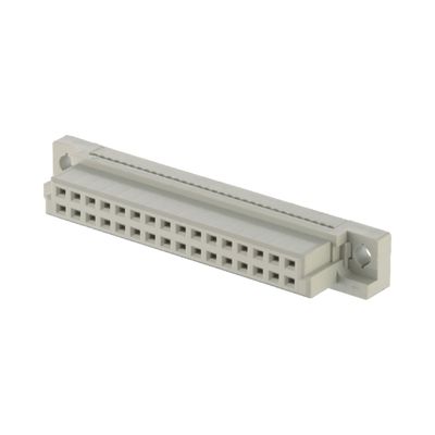 2.54mm 32 Pin Din41612 Conector Tipo IDC Pins femininos através de buraco 3 linhas