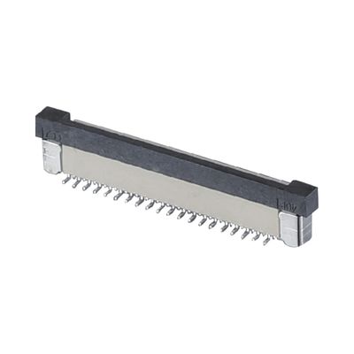 4 - 60 pines FPC Conector de cabo 0,5 / 1,0 mm Pitch SMT ZIF DIP Tipo Top Bottom PA9T Plástico
