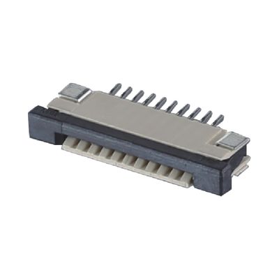 4 - 60 pines FPC Conector de cabo 0,5 / 1,0 mm Pitch SMT ZIF DIP Tipo Top Bottom PA9T Plástico