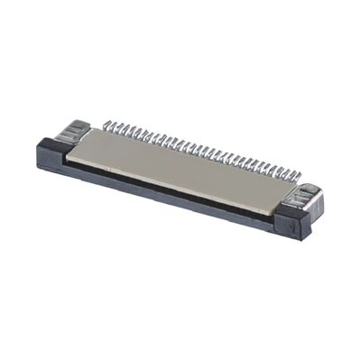 4 - 60 pines FPC Conector de cabo 0,5 / 1,0 mm Pitch SMT ZIF DIP Tipo Top Bottom PA9T Plástico