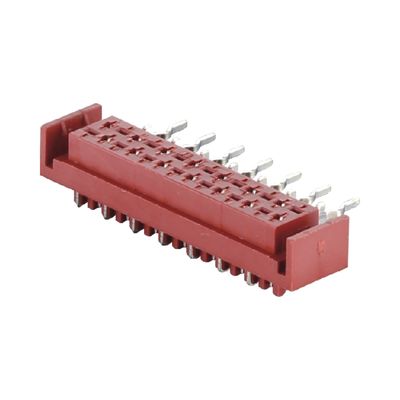 Conector feminino de IDC recto Micro Match 4 6 8 10 20 Pin 1,27mm Pitch