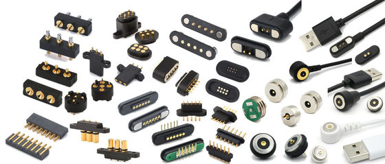 2.54mm Pitch Male 5 Pin PCB Connector Spring Loaded Pogo Pin Connector Dip Tipo