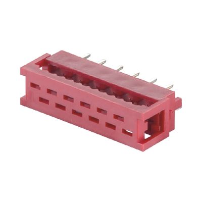 Conector feminino de IDC recto Micro Match 4 6 8 10 20 Pin 1,27mm Pitch