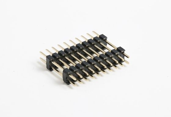 Ângulo direito de 90 graus Conector de placa para placa SMD PCB 2.54mm Conector de cabeçalho de pin