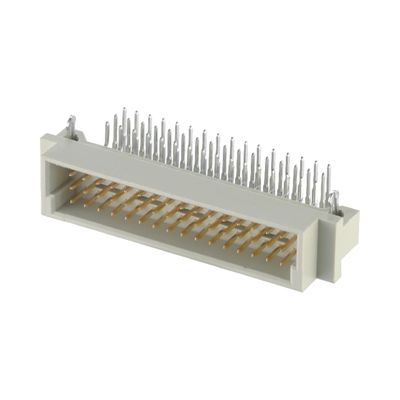 DIP Conector Macho Din 41612 2.54mm através do buraco 3 linhas Conector de PCB vertical