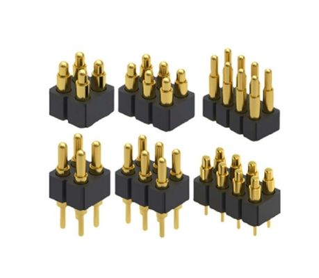 3.0mm pitch 3pin Revestido de ouro SMT Tipo Automotivo Brass Pogo Pin Connector para pcb