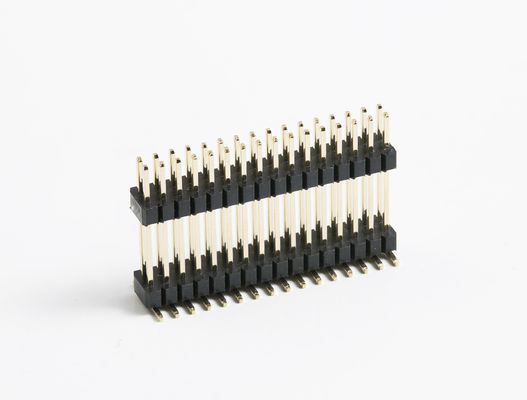 Conector de cabeçalho de placa para placa de 2,0 mm revestido de ouro 3 - 120 pines PCB Conector de pines masculino