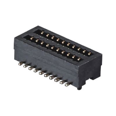 0.8mm Pitch BTB Connector 10 - 100 Pin Conector masculino de alta velocidade Fosforo Bronze