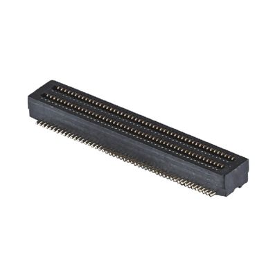 0.8mm Pitch BTB Connector 10 - 100 Pin Conector masculino de alta velocidade Fosforo Bronze