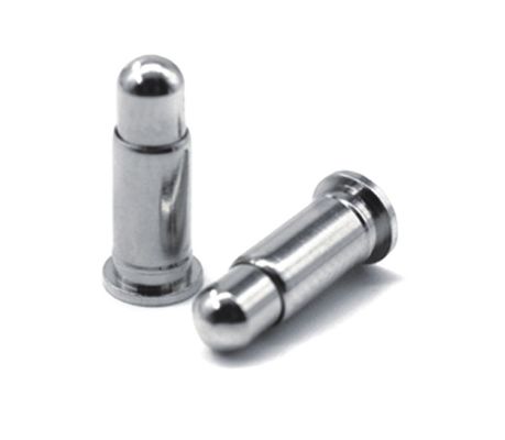 1A Revestimento em ouro 3-10u Pogo de latão Pin de mola Carregado de altura 2.5mm Pin de contacto de mergulho