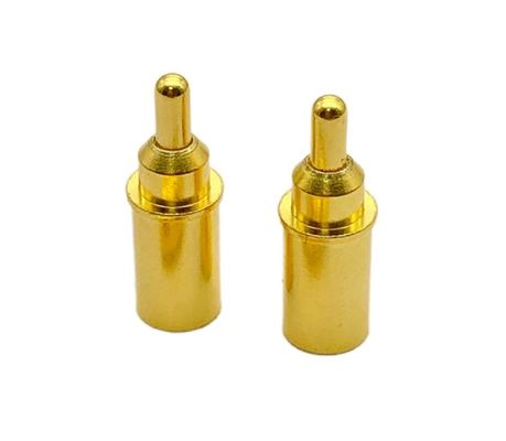 DC12V 2A 6.0mm POGO Pin SMT Pogo Pin Pad Conector de Brass Revestido em Ouro